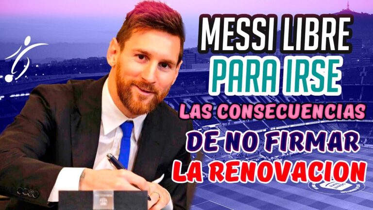 Messi fin de contrato