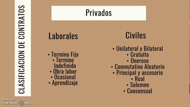 Diferencias entre contrato publico y privado