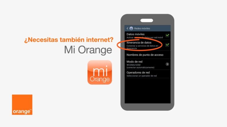 Contratar roaming orange