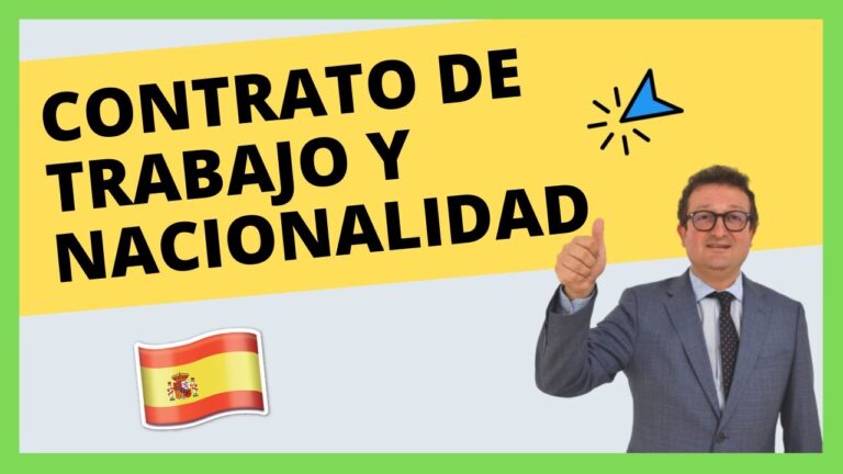 Codigo nacionalidad española contrato de trabajo